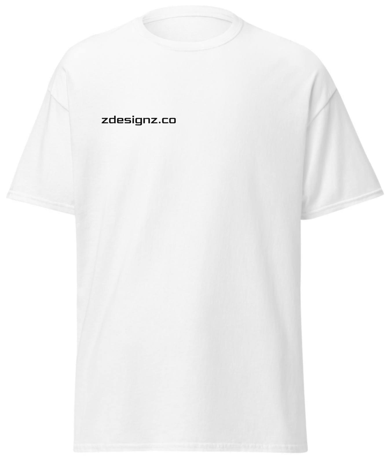 ZDESIGNZ CUSTOM SHIRT WHITE